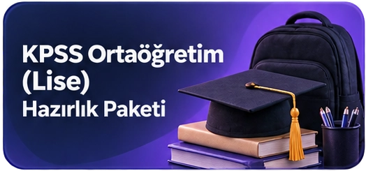 KPSS Ortaöğretim (Lise) Hazırlık Paketi